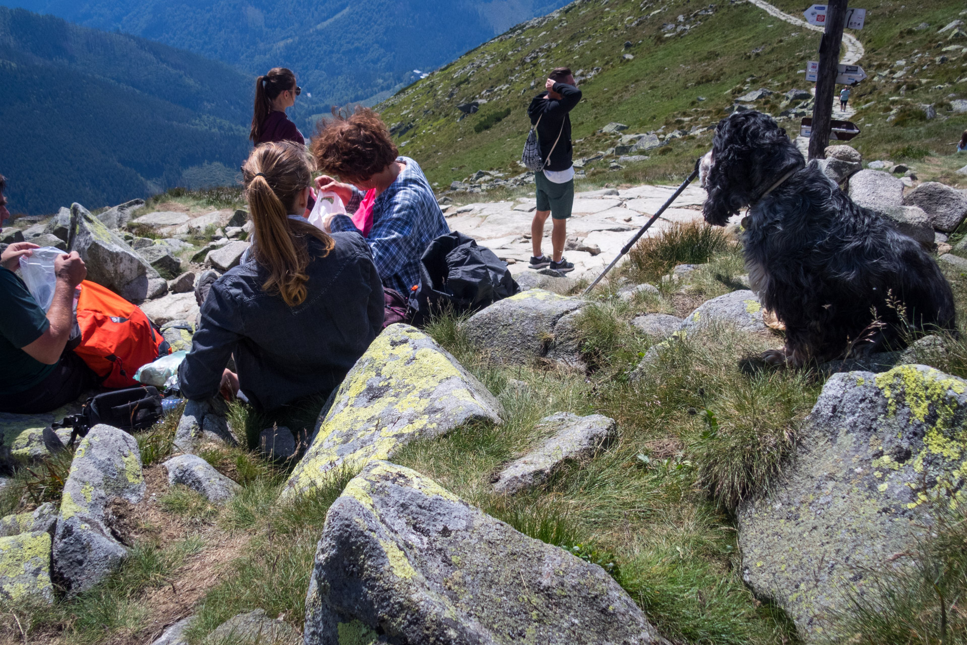 Ďumbier z Trangošky (Nízke Tatry)