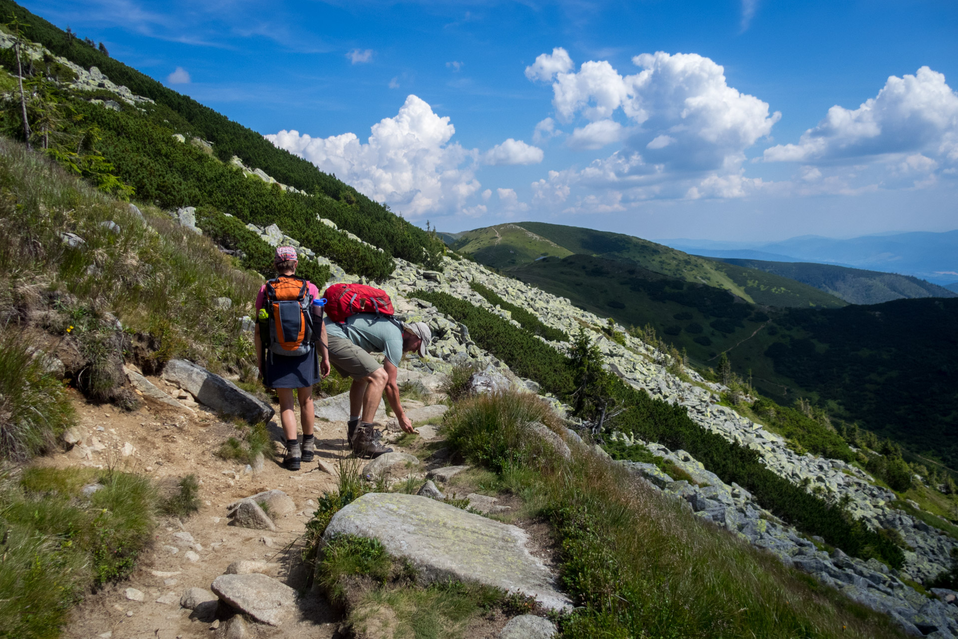 Ďumbier z Trangošky (Nízke Tatry)