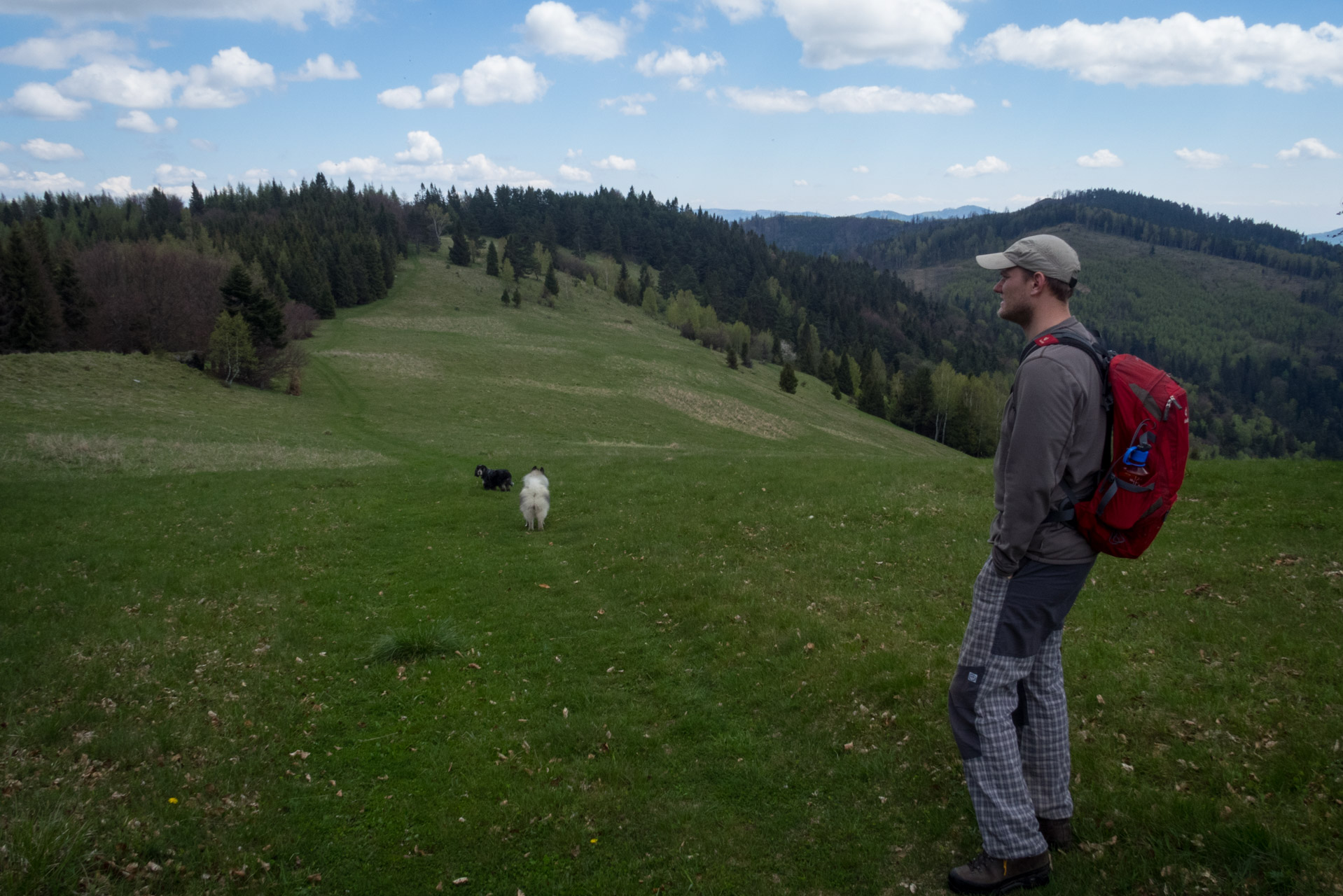 Holý vrch a Bukovec zo Švedlára (Volovské vrchy)