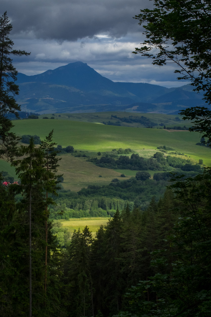 Krakova hoľa od ATC Bystrina (Nízke Tatry)