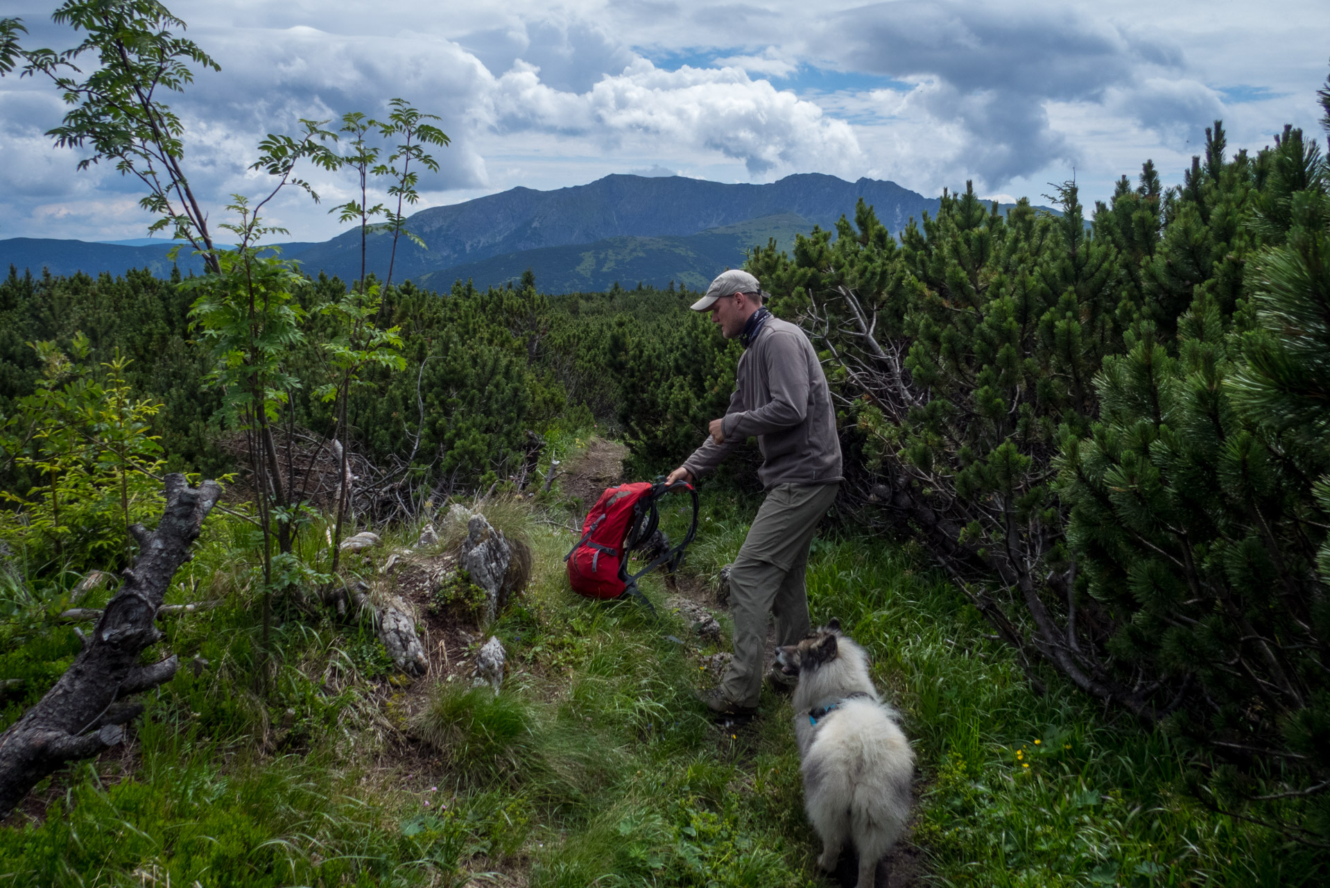 Krakova hoľa od Stanišovskej doliny, ústie (Nízke Tatry)