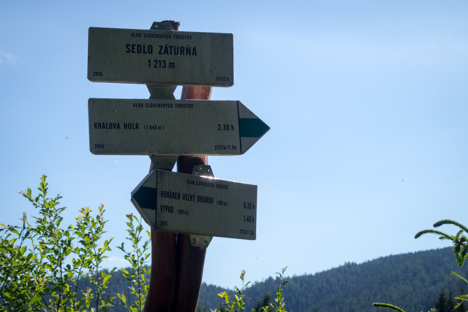 Kráľova hoľa a Ždiarske sedlo z Liptovskej Tepličky - Výpad (Nízke Tatry)