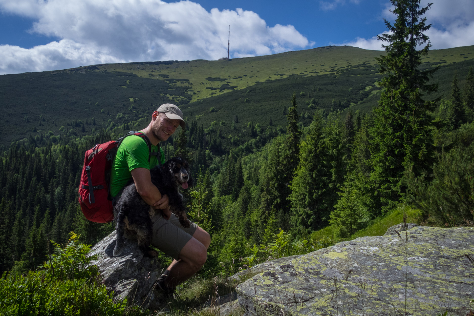 Kráľova hoľa a Ždiarske sedlo z Liptovskej Tepličky - Výpad (Nízke Tatry)