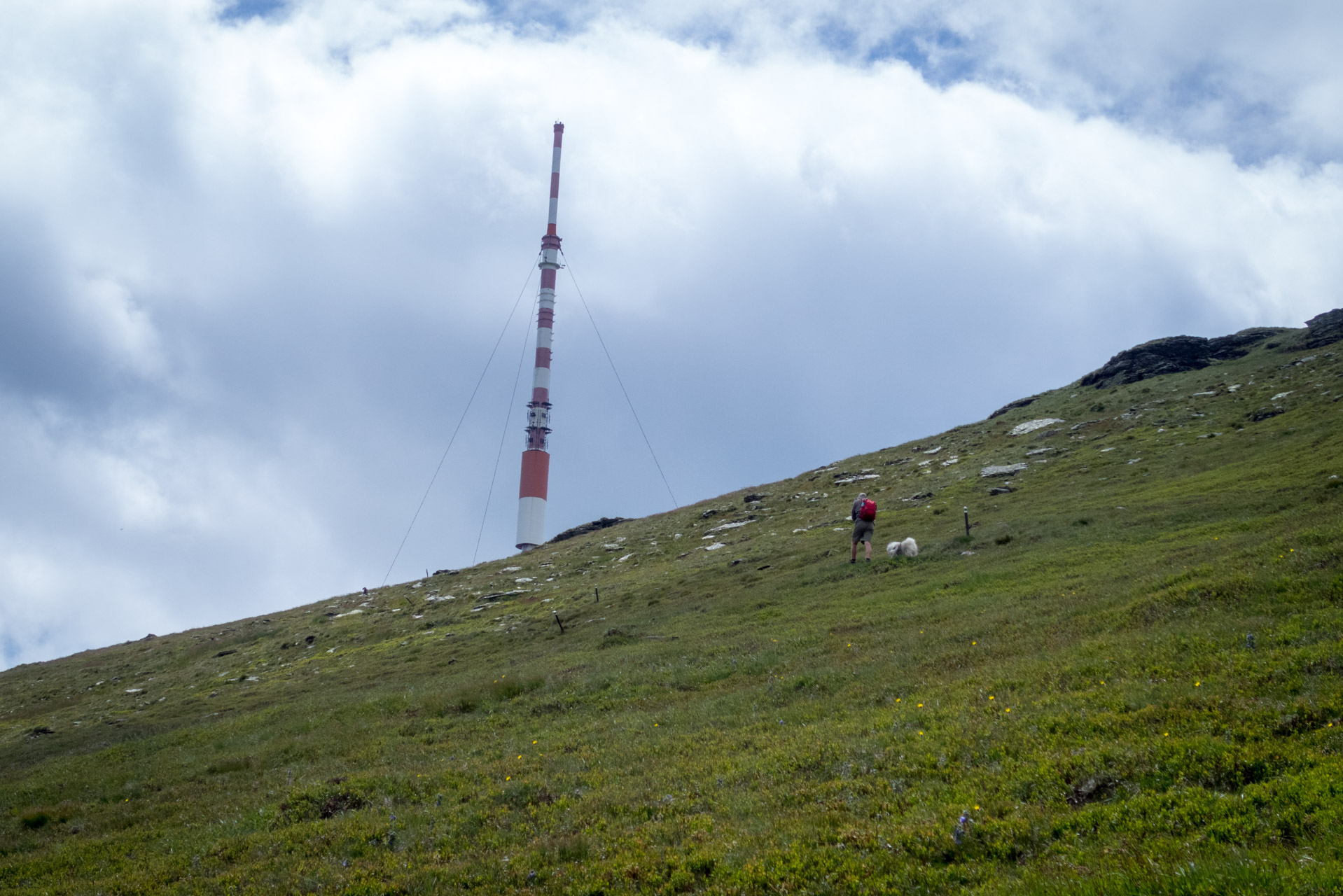 Kráľova hoľa a Ždiarske sedlo z Liptovskej Tepličky - Výpad (Nízke Tatry)