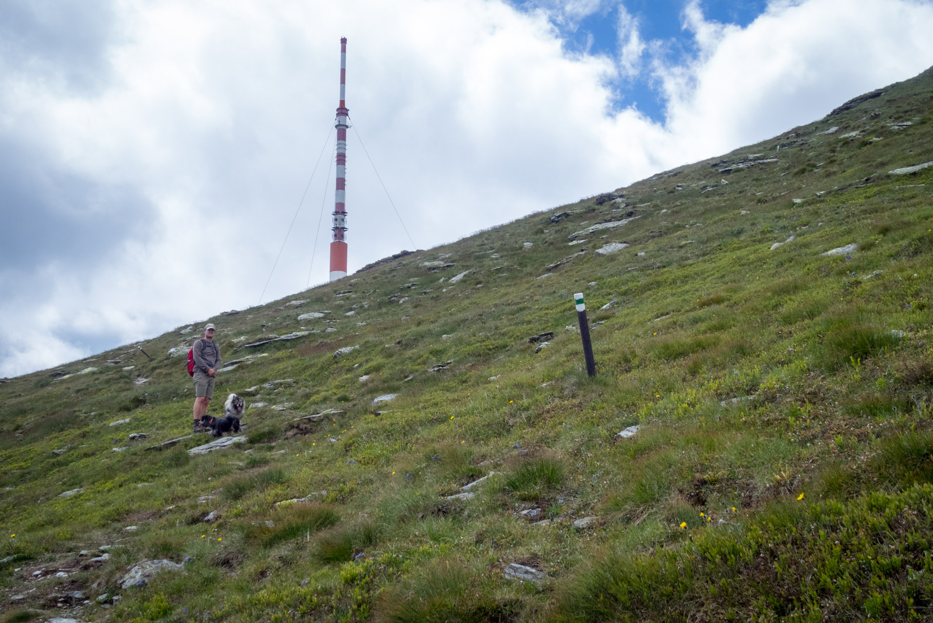 Kráľova hoľa a Ždiarske sedlo z Liptovskej Tepličky - Výpad (Nízke Tatry)