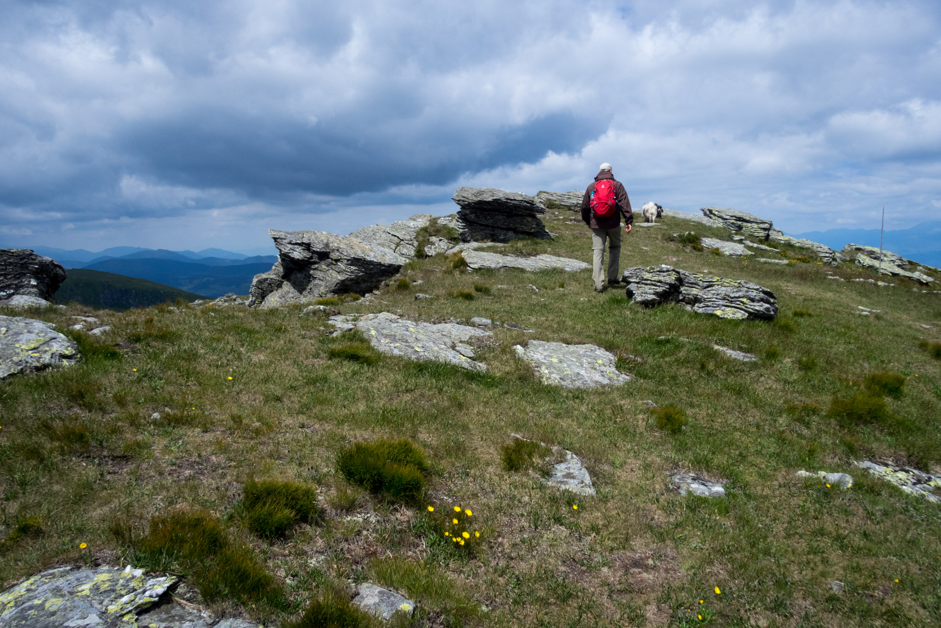 Kráľova hoľa a Ždiarske sedlo z Liptovskej Tepličky - Výpad (Nízke Tatry)