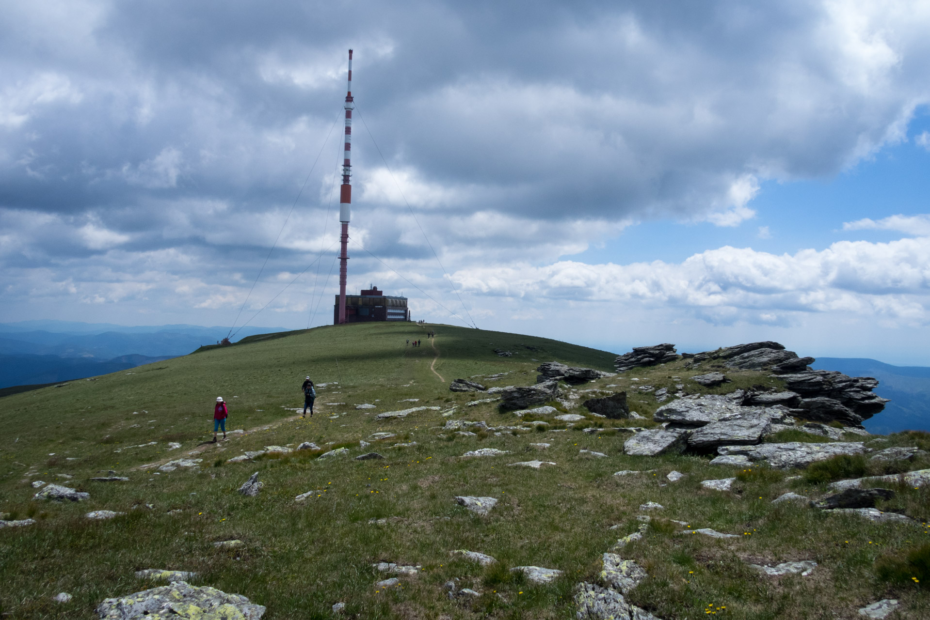 Kráľova hoľa a Ždiarske sedlo z Liptovskej Tepličky - Výpad (Nízke Tatry)