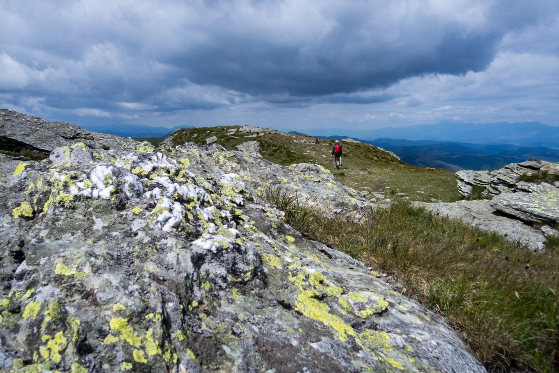 Kráľova hoľa a Ždiarske sedlo z Liptovskej Tepličky - Výpad (Nízke Tatry)