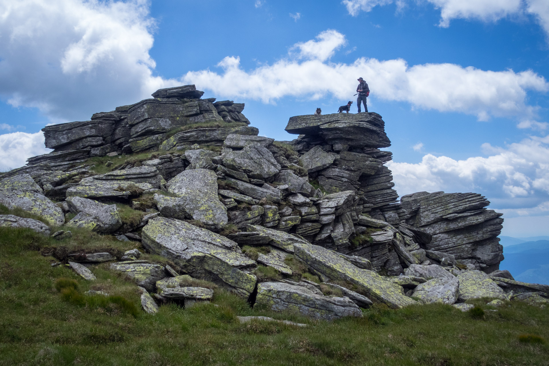 Kráľova hoľa a Ždiarske sedlo z Liptovskej Tepličky - Výpad (Nízke Tatry)