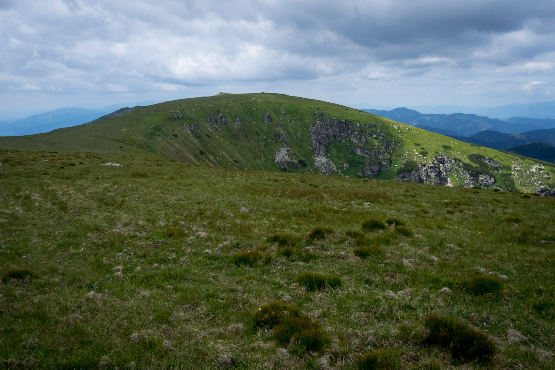 Kráľova hoľa a Ždiarske sedlo z Liptovskej Tepličky - Výpad (Nízke Tatry)