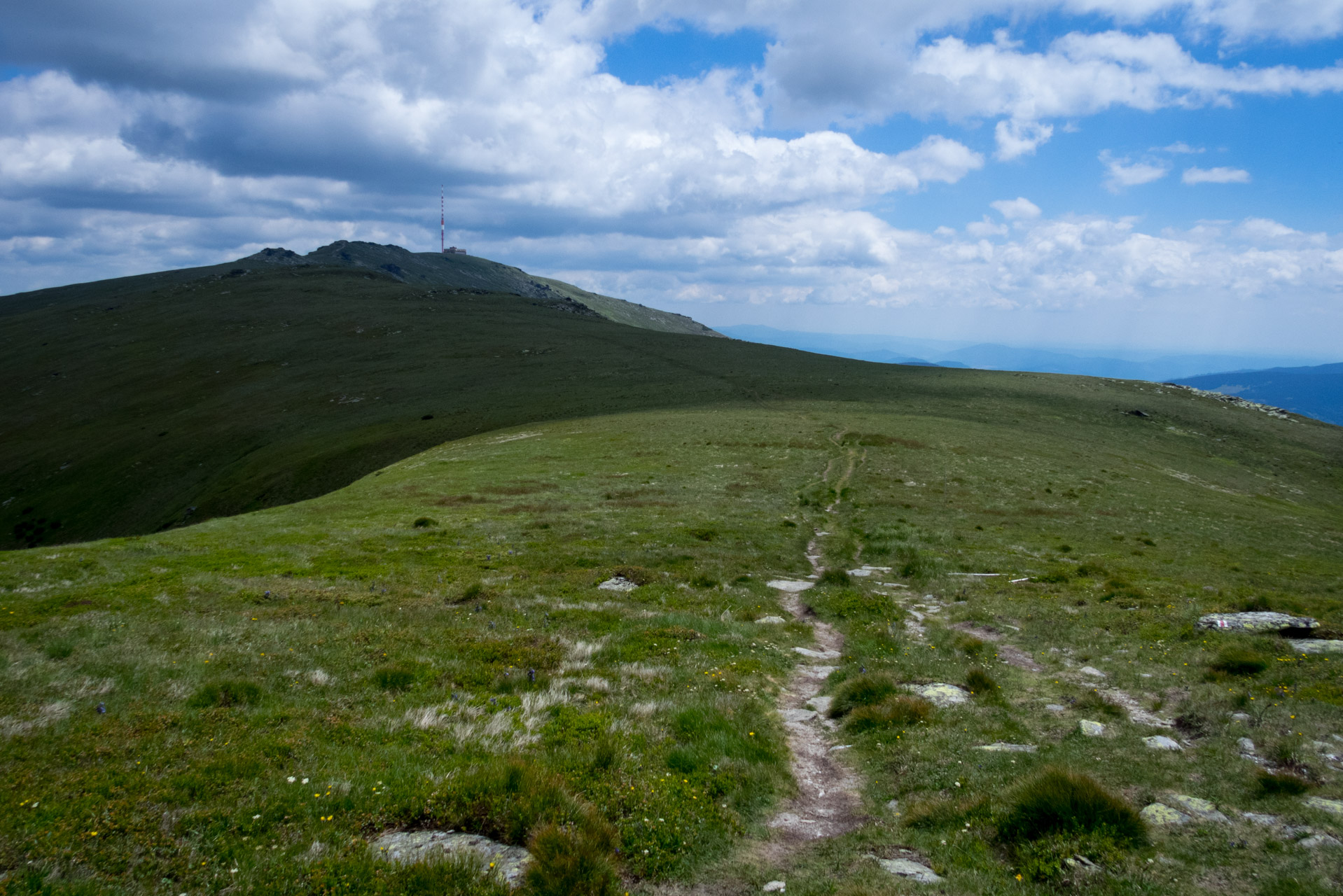 Kráľova hoľa a Ždiarske sedlo z Liptovskej Tepličky - Výpad (Nízke Tatry)