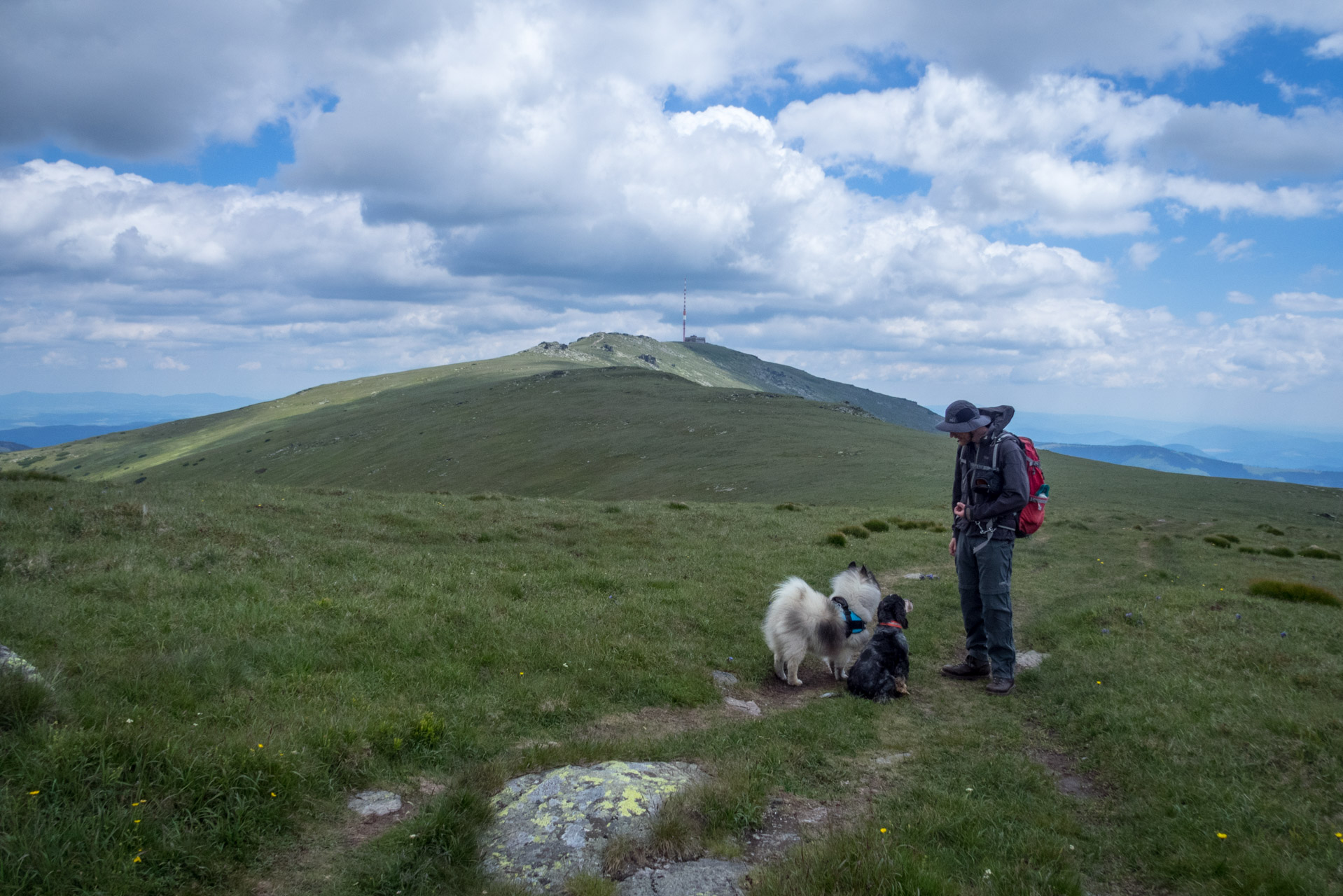 Kráľova hoľa a Ždiarske sedlo z Liptovskej Tepličky - Výpad (Nízke Tatry)