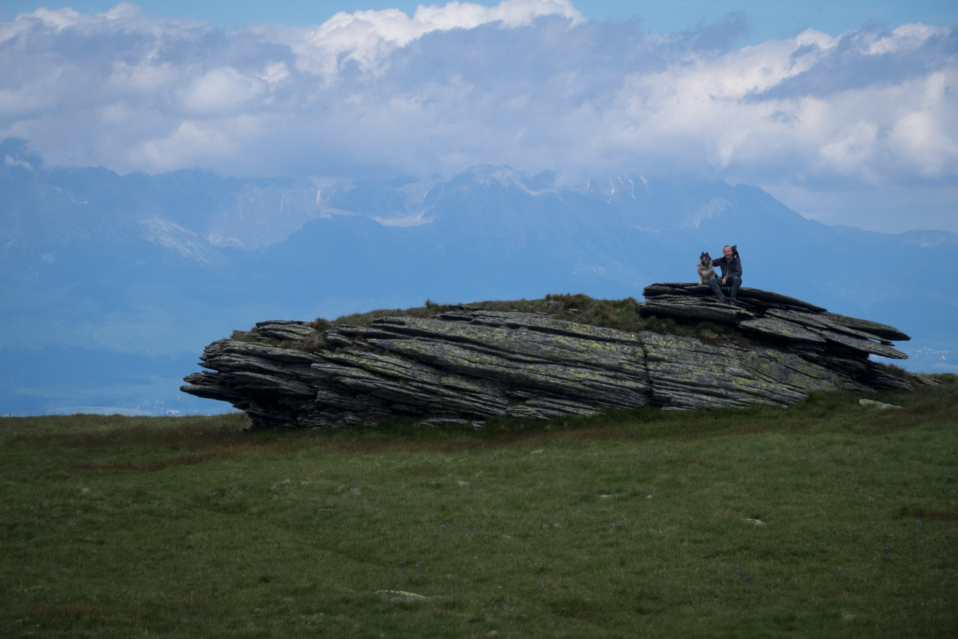 Kráľova hoľa a Ždiarske sedlo z Liptovskej Tepličky - Výpad (Nízke Tatry)