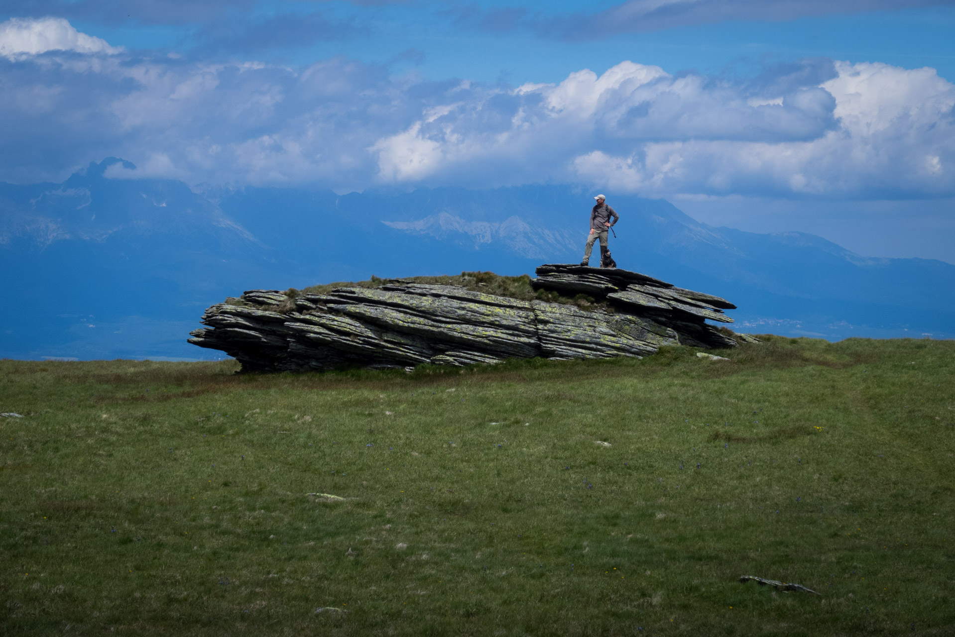 Kráľova hoľa a Ždiarske sedlo z Liptovskej Tepličky - Výpad (Nízke Tatry)