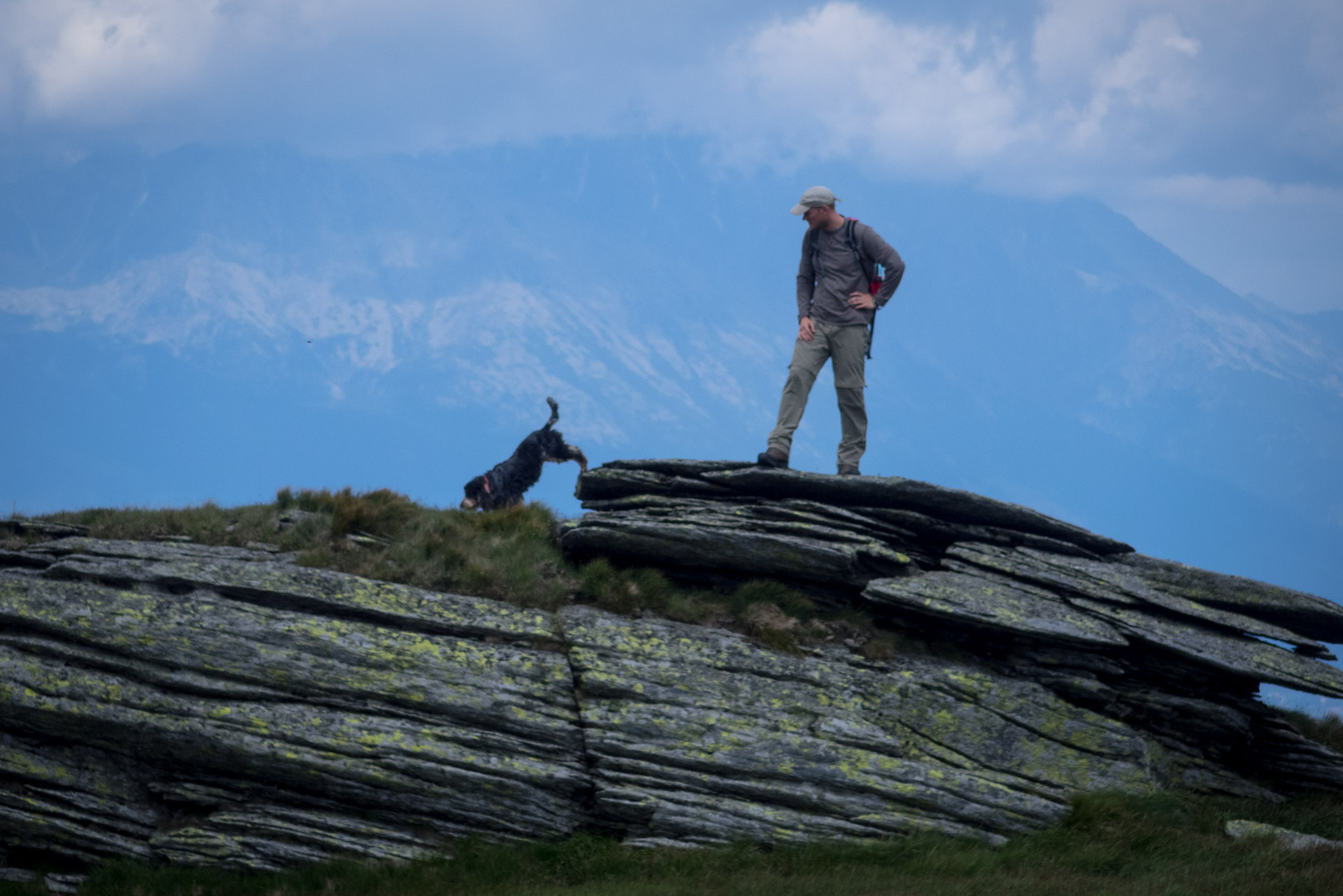 Kráľova hoľa a Ždiarske sedlo z Liptovskej Tepličky - Výpad (Nízke Tatry)