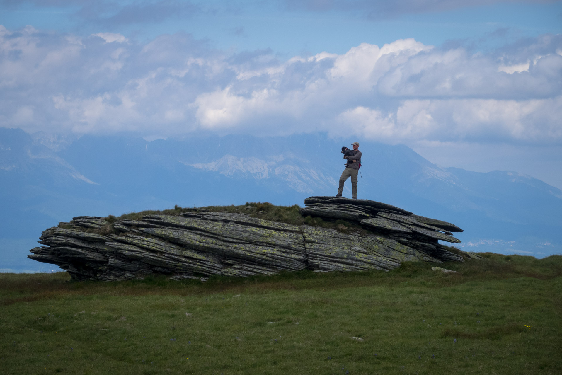 Kráľova hoľa a Ždiarske sedlo z Liptovskej Tepličky - Výpad (Nízke Tatry)