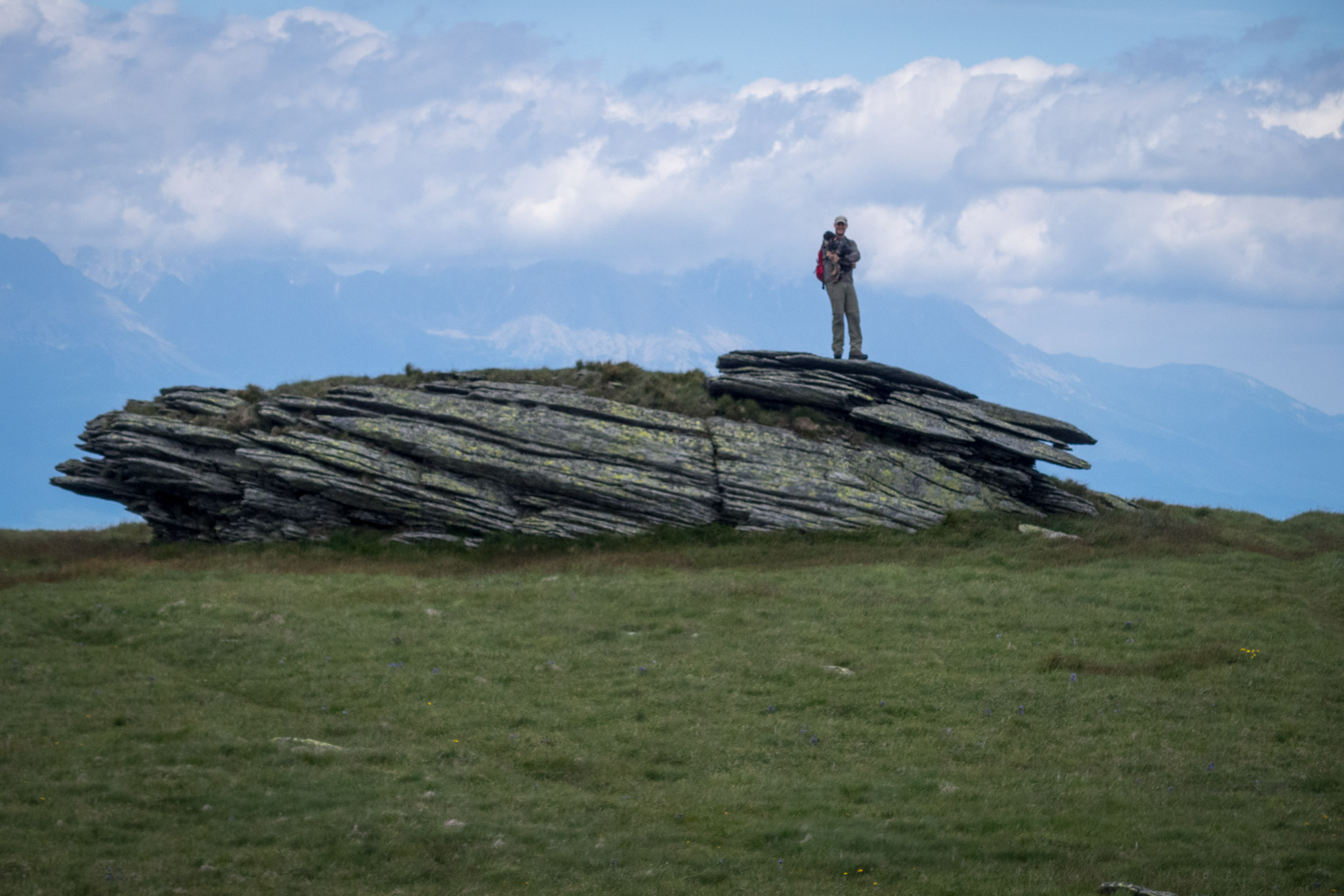 Kráľova hoľa a Ždiarske sedlo z Liptovskej Tepličky - Výpad (Nízke Tatry)