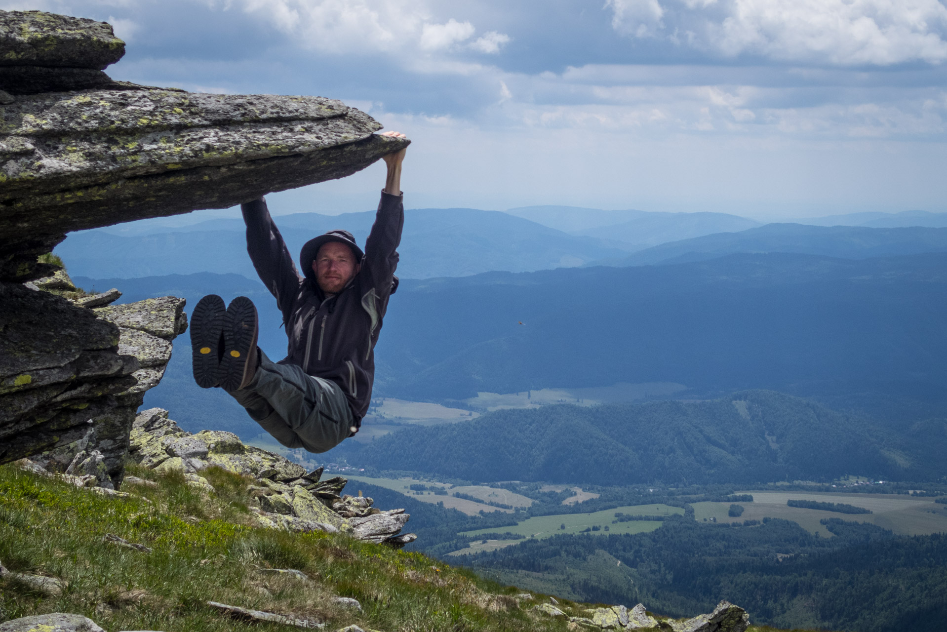 Kráľova hoľa a Ždiarske sedlo z Liptovskej Tepličky - Výpad (Nízke Tatry)