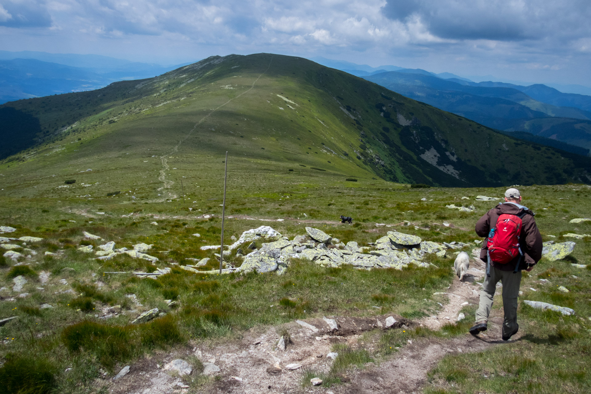 Kráľova hoľa a Ždiarske sedlo z Liptovskej Tepličky - Výpad (Nízke Tatry)