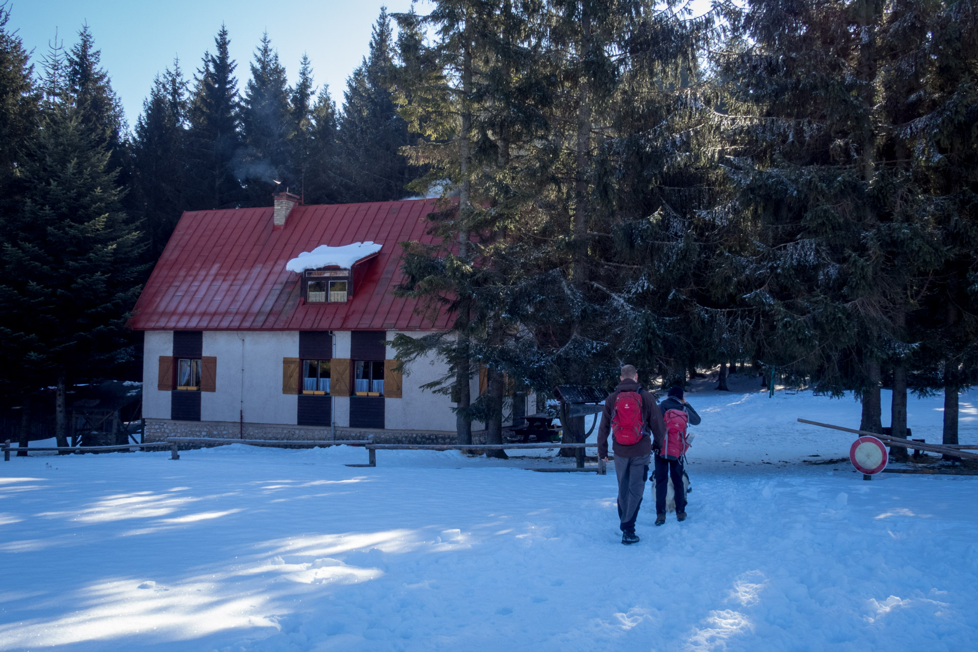 Ondrejisko (Borovniak) zo sedla Besník (Slovenský raj)