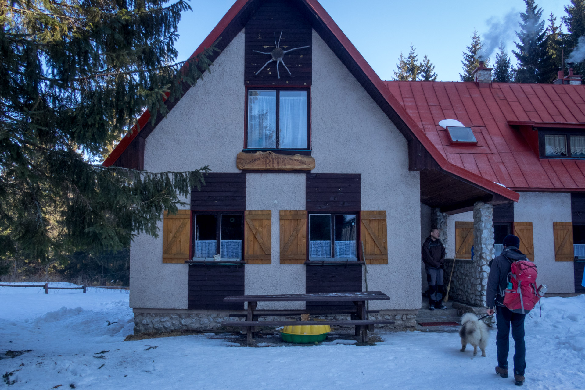 Ondrejisko (Borovniak) zo sedla Besník (Slovenský raj)