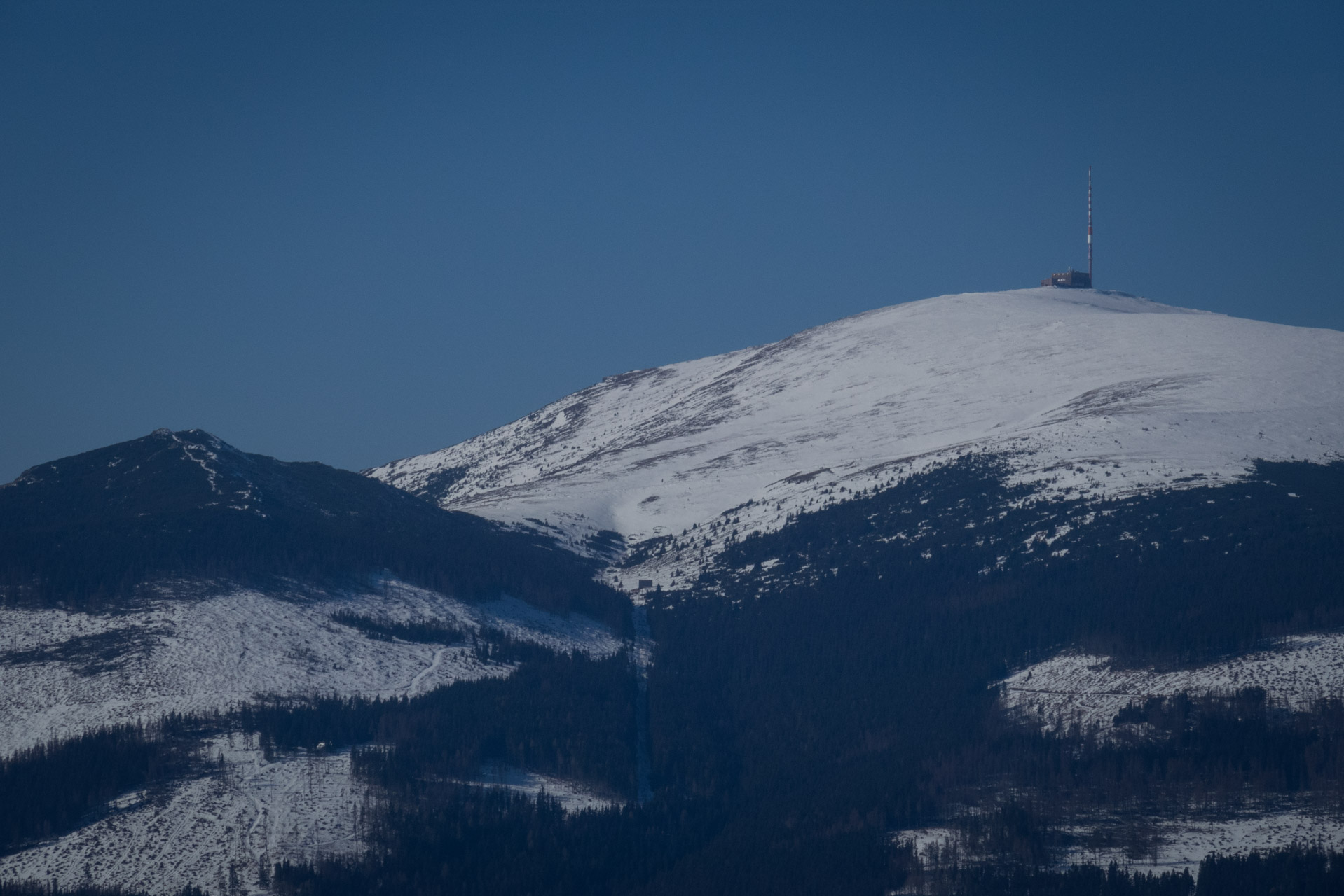 Ondrejisko (Borovniak) zo sedla Besník (Slovenský raj)