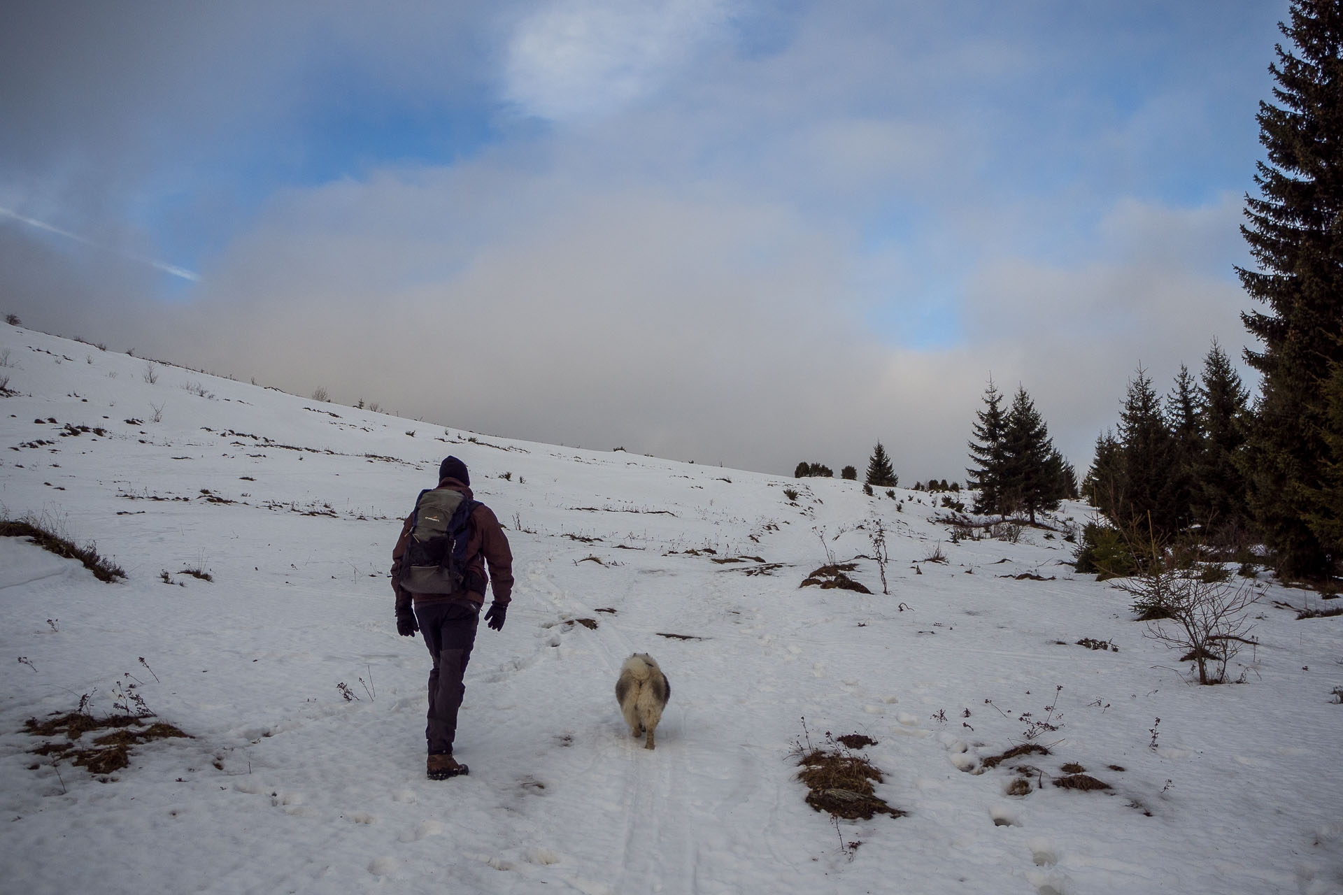 Panská hoľa z Liptovskej Tepličky (Nízke Tatry)