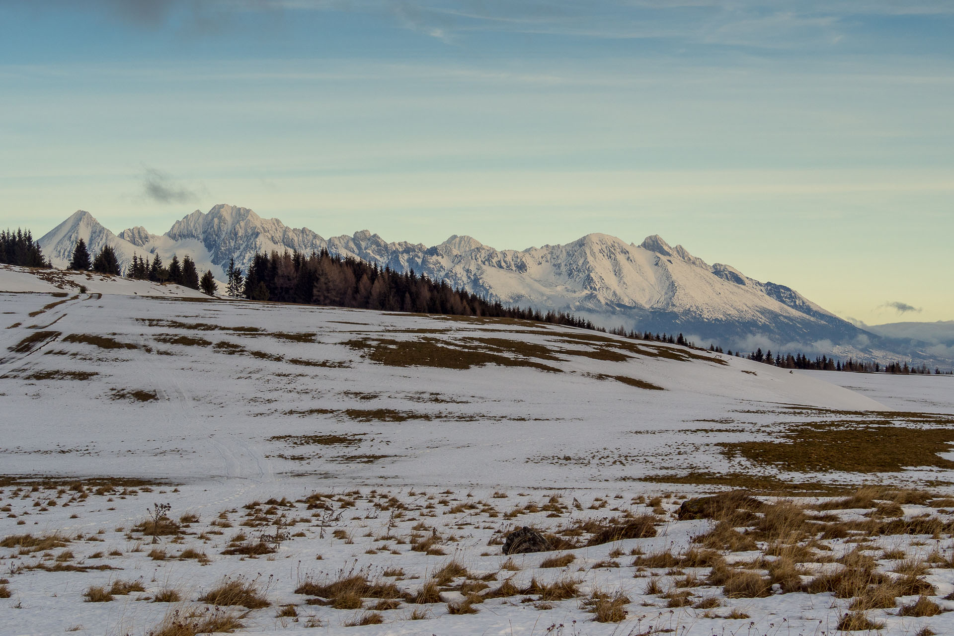 Panská hoľa z Liptovskej Tepličky (Nízke Tatry)