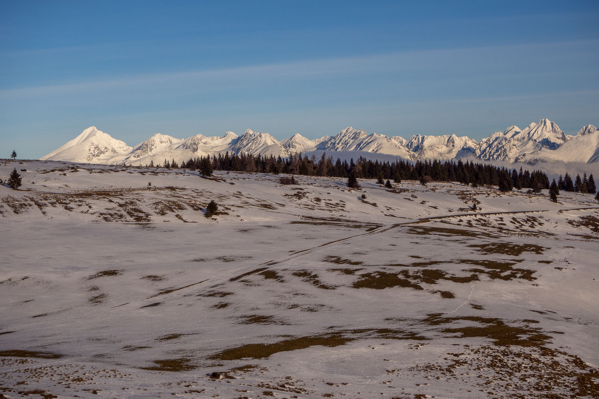 Panská hoľa z Liptovskej Tepličky (Nízke Tatry)