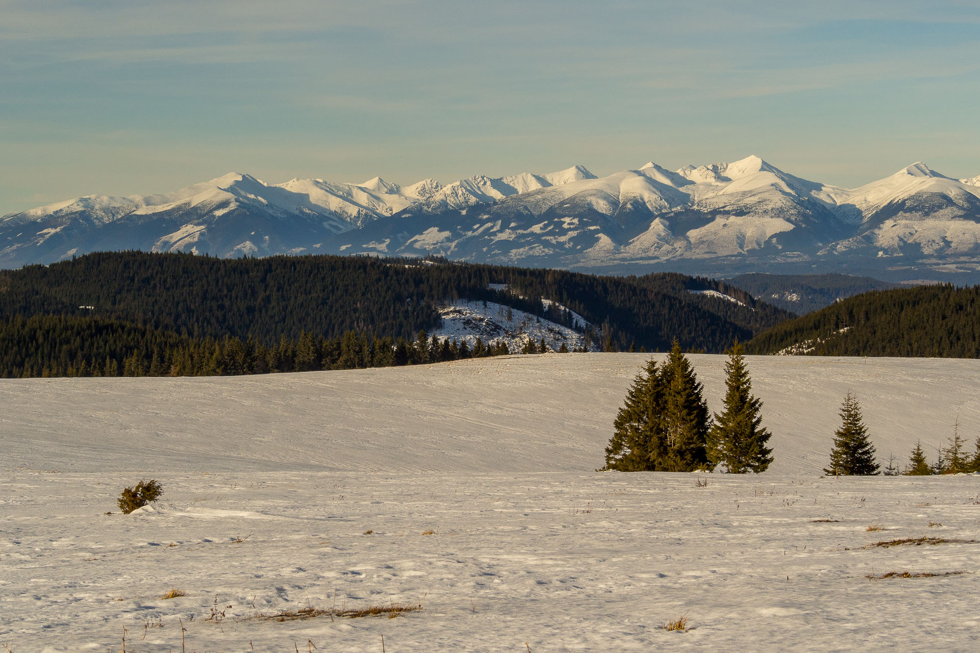 Panská hoľa z Liptovskej Tepličky (Nízke Tatry)