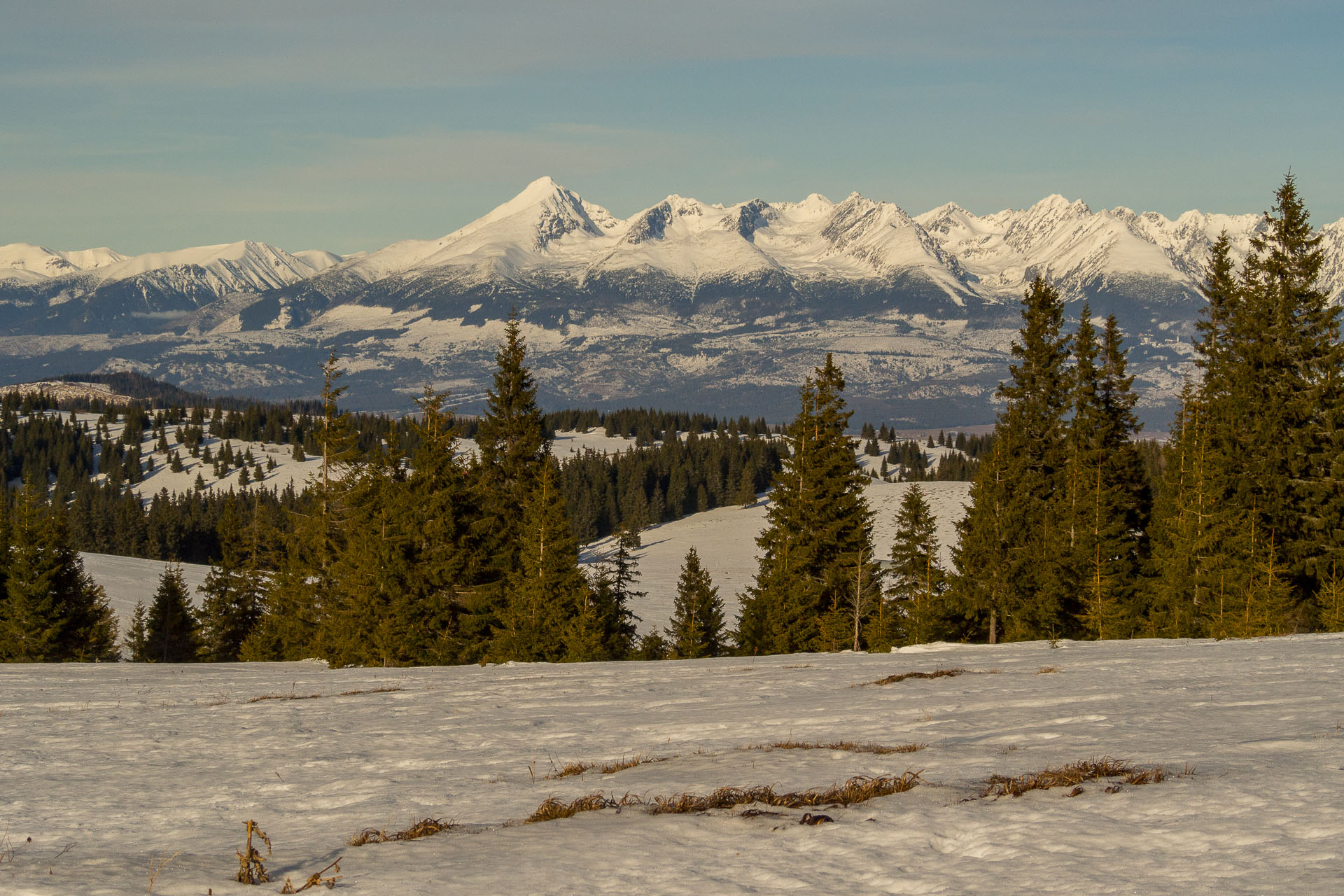 Panská hoľa z Liptovskej Tepličky (Nízke Tatry)