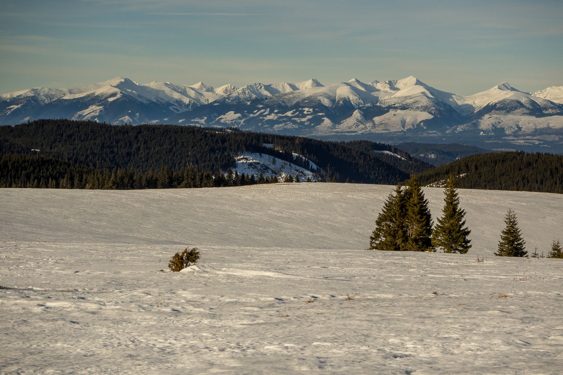 Panská hoľa z Liptovskej Tepličky (Nízke Tatry)