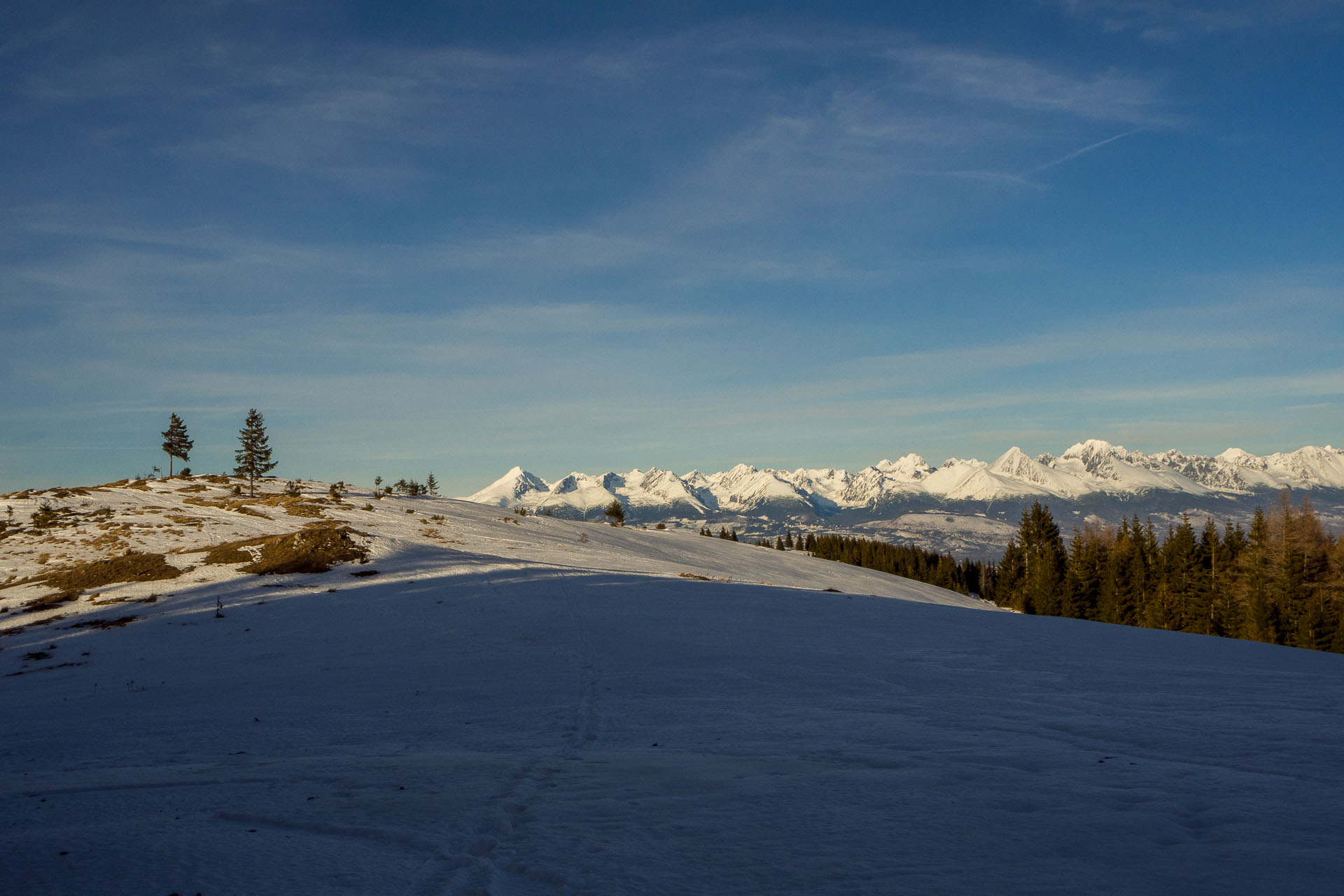 Panská hoľa z Liptovskej Tepličky (Nízke Tatry)