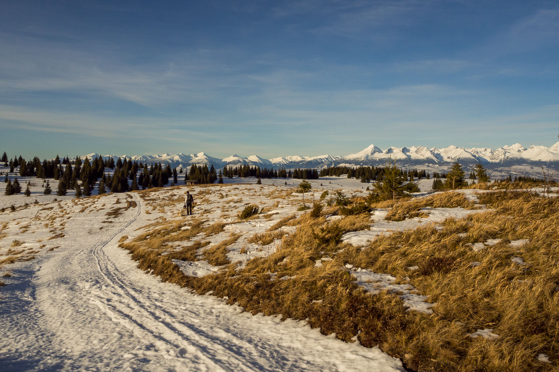 Panská hoľa z Liptovskej Tepličky (Nízke Tatry)