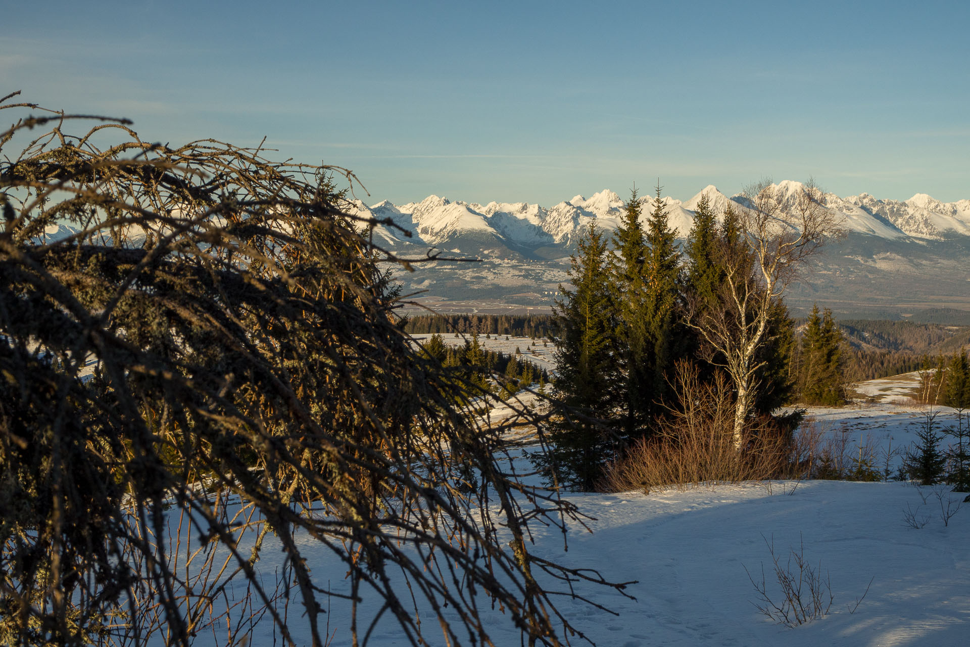 Panská hoľa z Liptovskej Tepličky (Nízke Tatry)