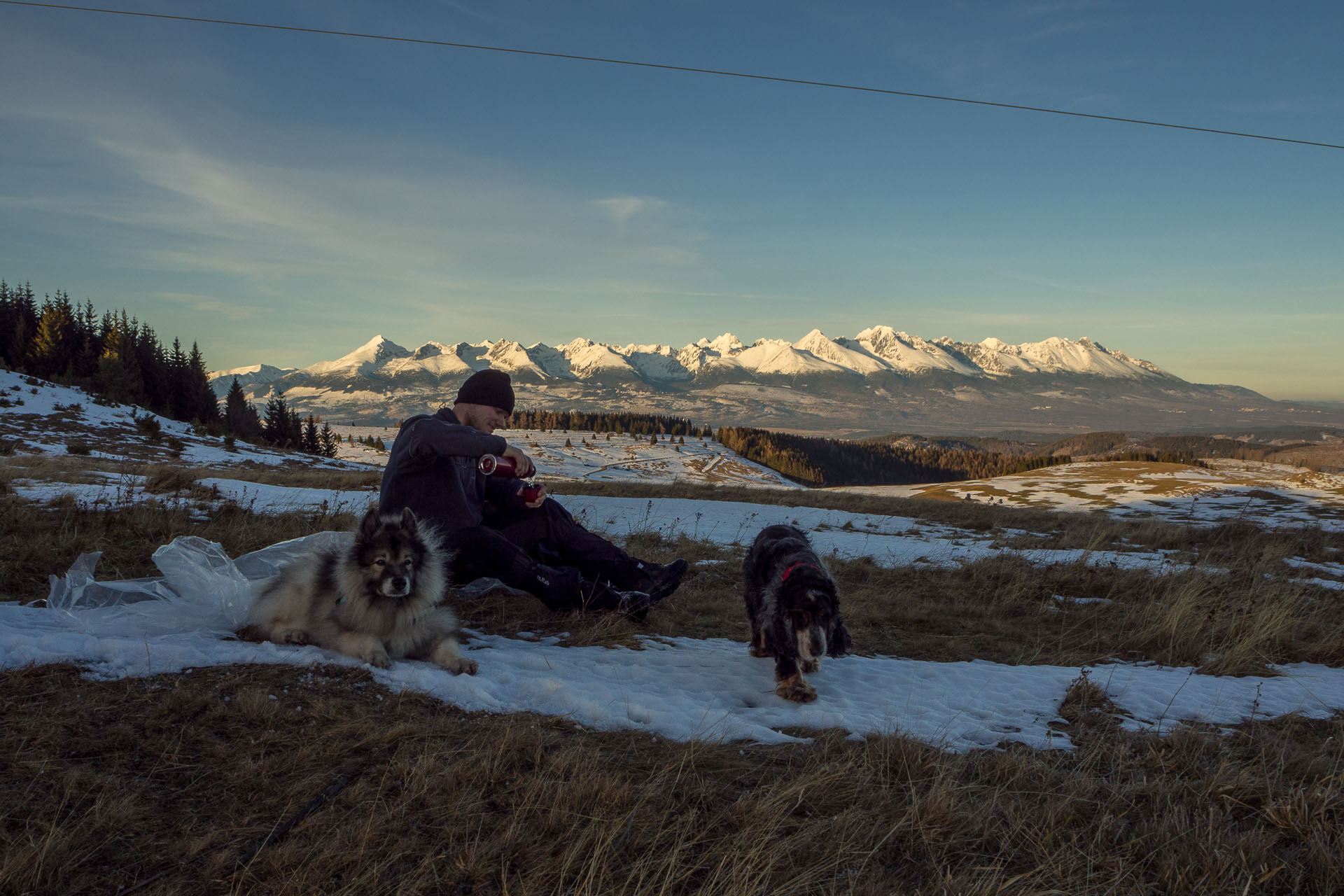 Panská hoľa z Liptovskej Tepličky (Nízke Tatry)