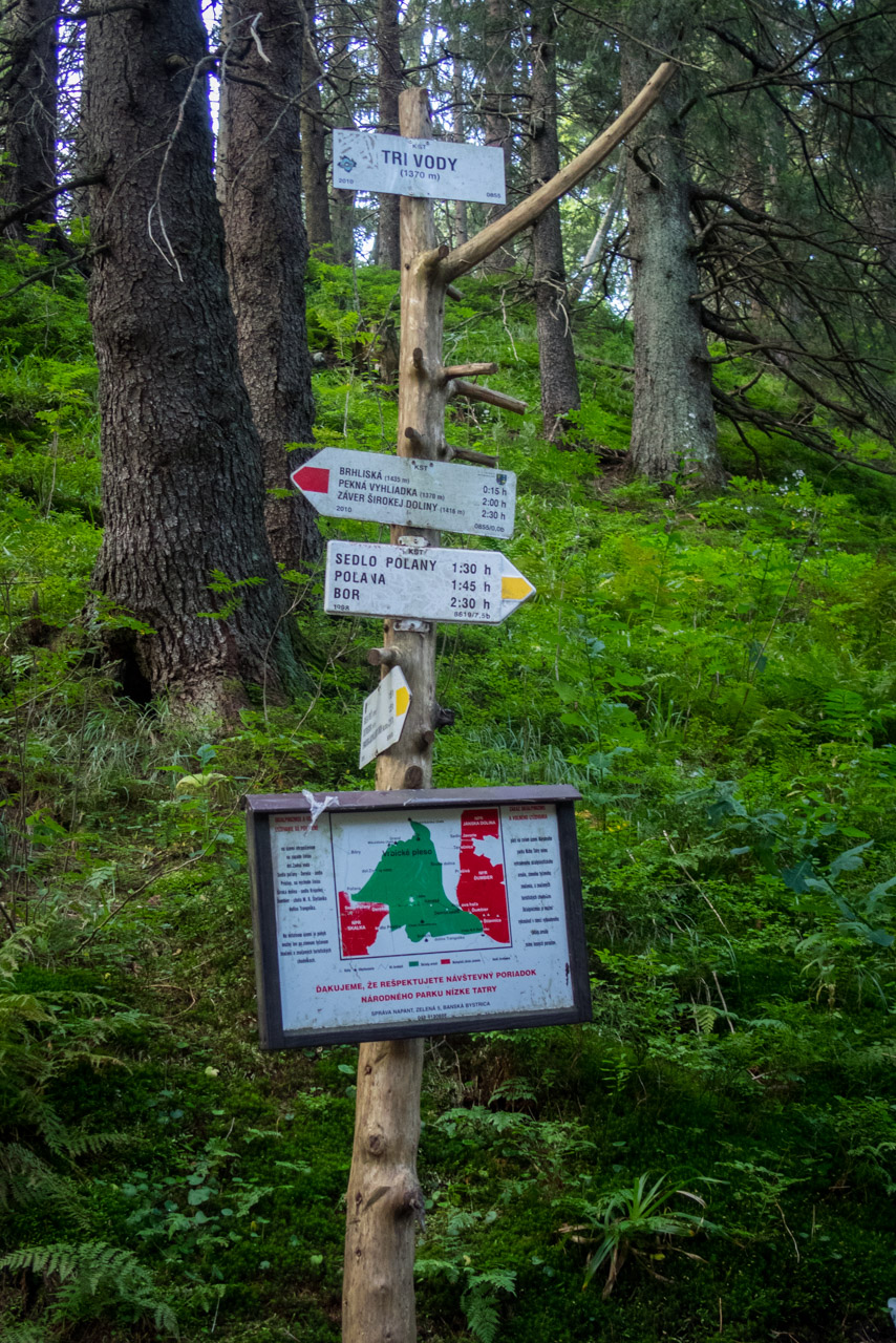 Poľana, Bôr a Siná za jeden deň (Nízke Tatry)