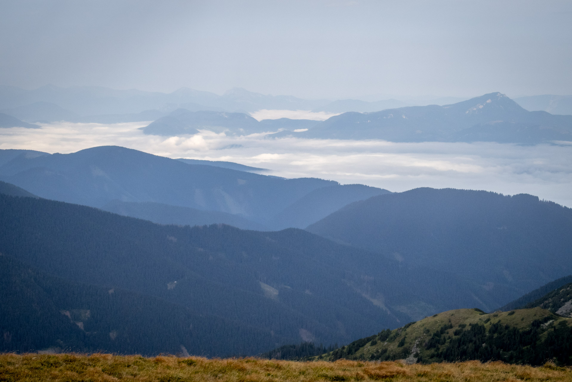 Poľana, Bôr a Siná za jeden deň (Nízke Tatry)