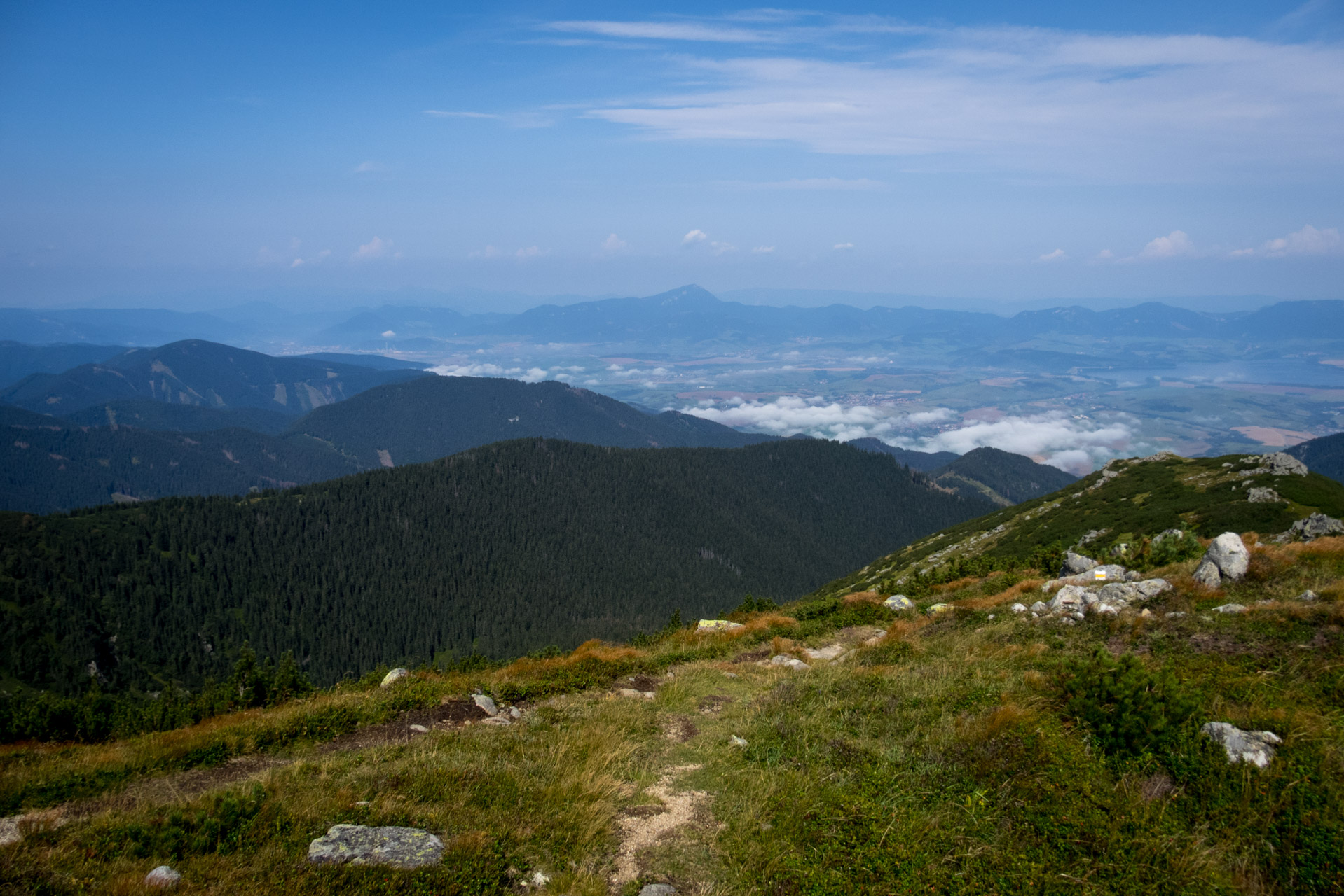 Poľana, Bôr a Siná za jeden deň (Nízke Tatry)