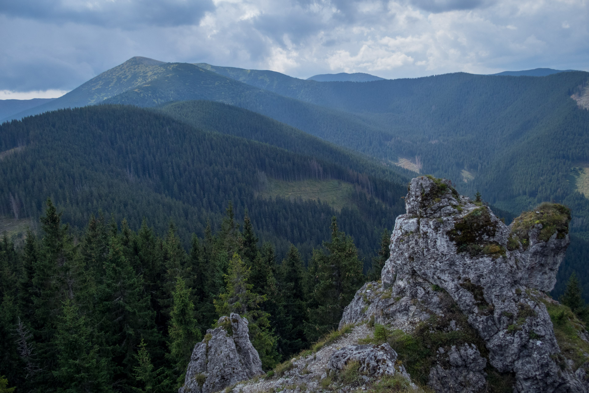 Poľana, Bôr a Siná za jeden deň (Nízke Tatry)