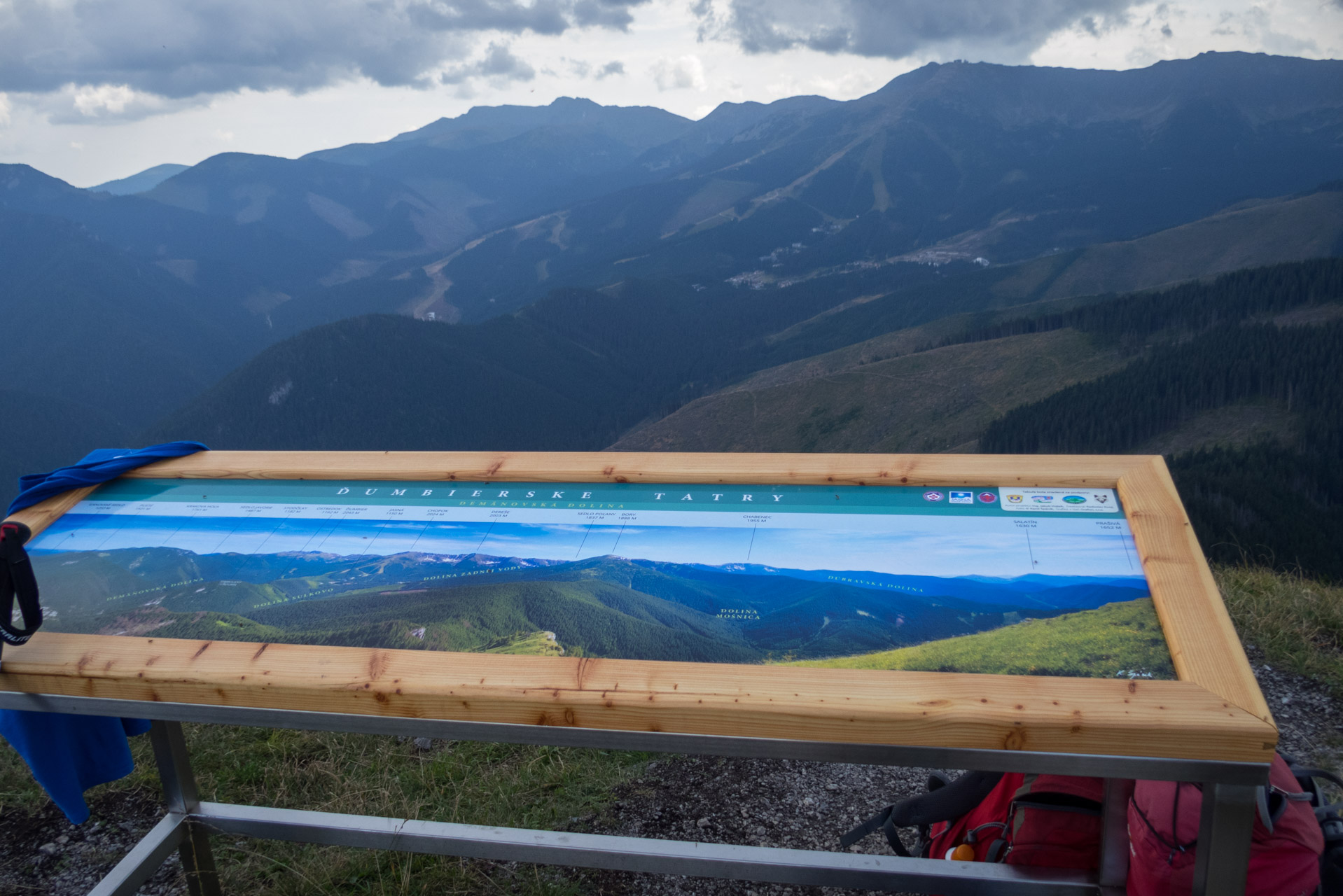 Poľana, Bôr a Siná za jeden deň (Nízke Tatry)