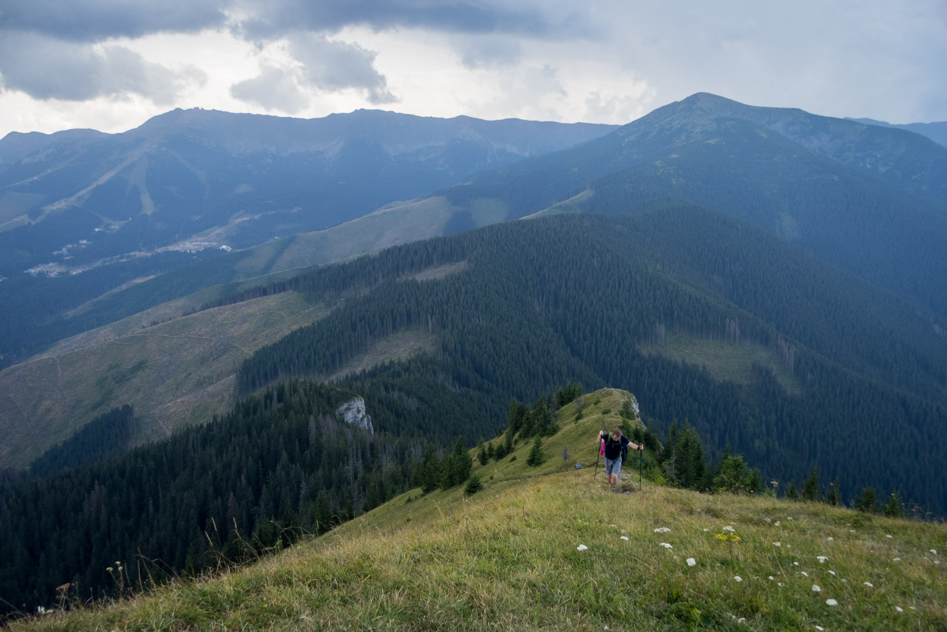 Poľana, Bôr a Siná za jeden deň (Nízke Tatry)