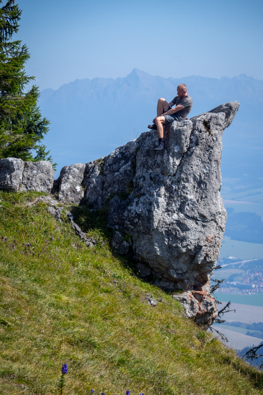 Poludnica z Iľanova cez sedlo pod Kúpeľom (Nízke Tatry)