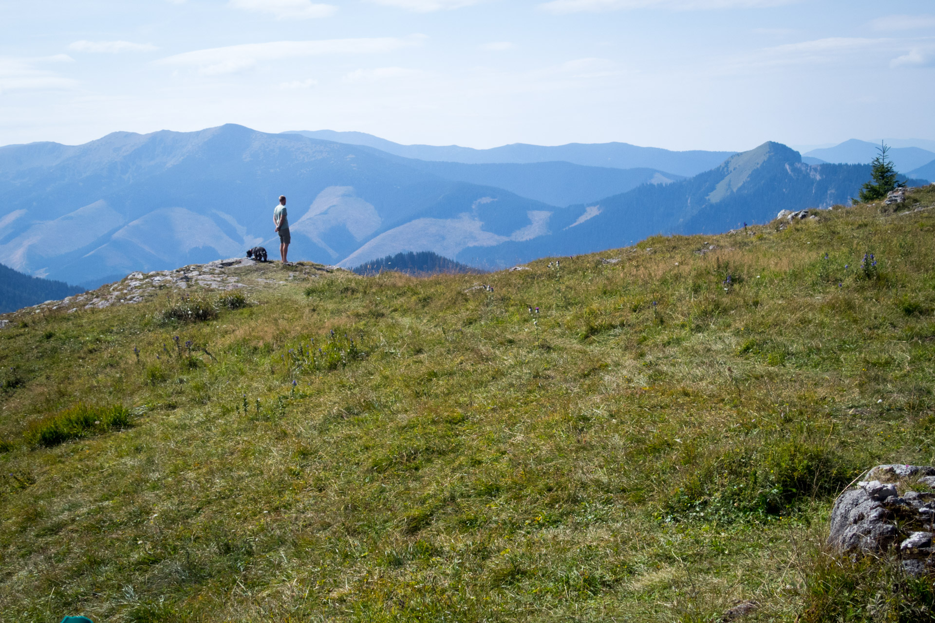 Poludnica z Iľanova cez sedlo pod Kúpeľom (Nízke Tatry)