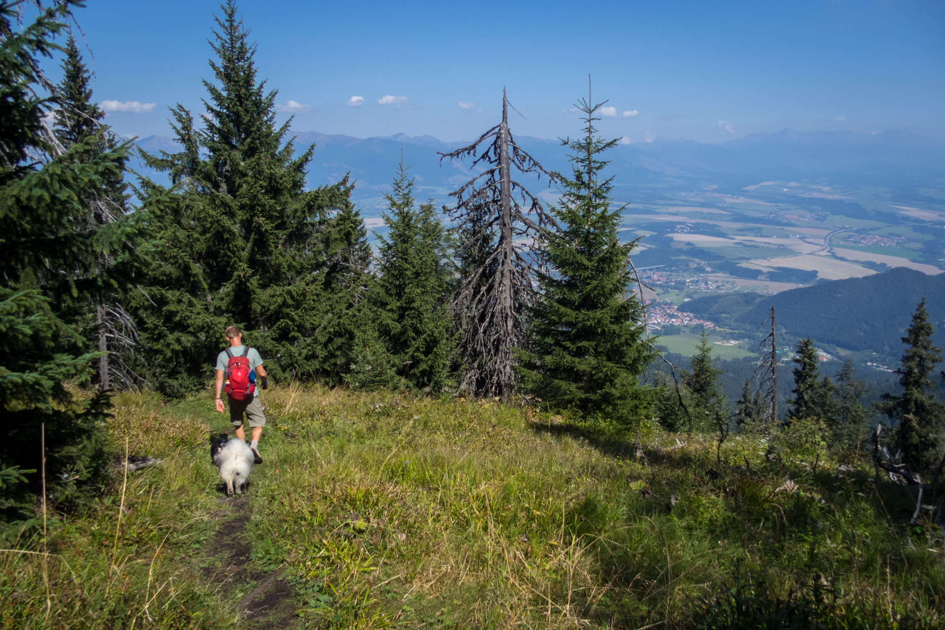 Poludnica z Iľanova cez sedlo pod Kúpeľom (Nízke Tatry)