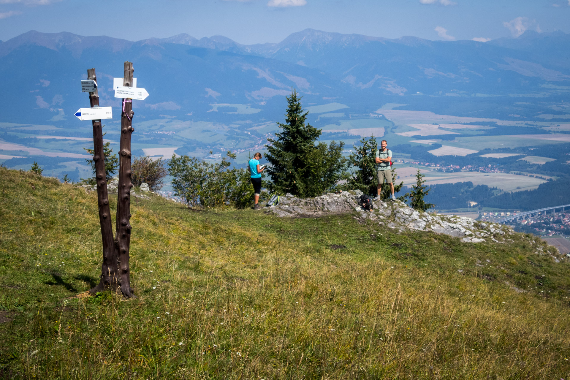 Poludnica z Iľanova cez sedlo pod Kúpeľom (Nízke Tatry)