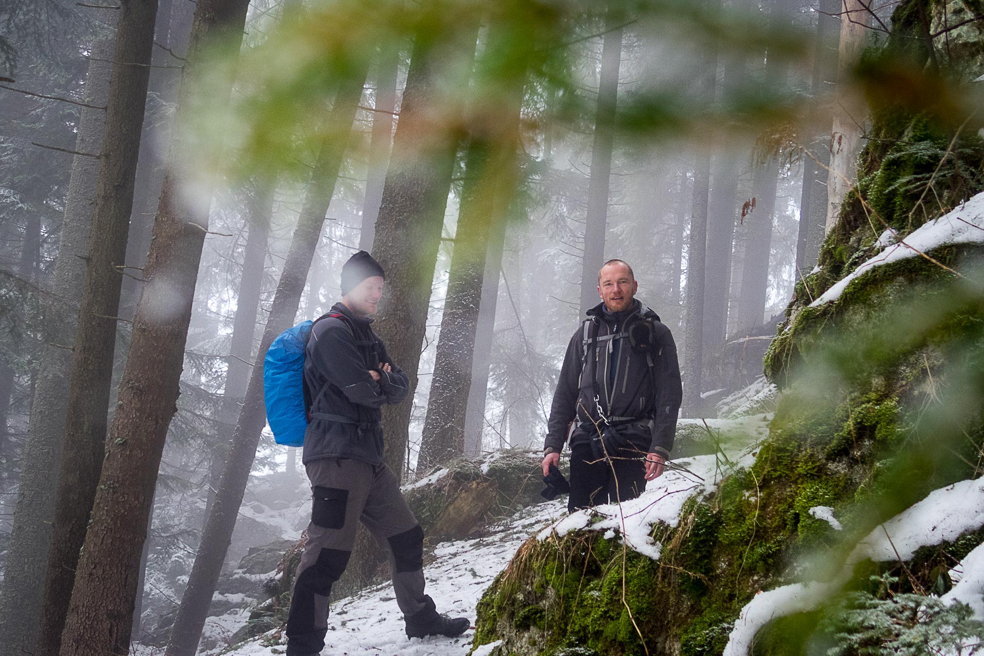 Poludnica zo Závažnej Poruby v zime (Nízke Tatry)