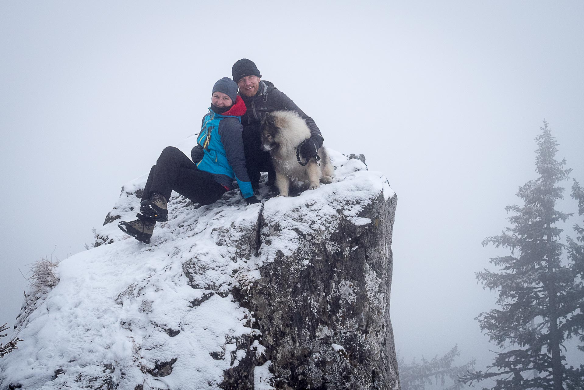 Poludnica zo Závažnej Poruby v zime (Nízke Tatry)