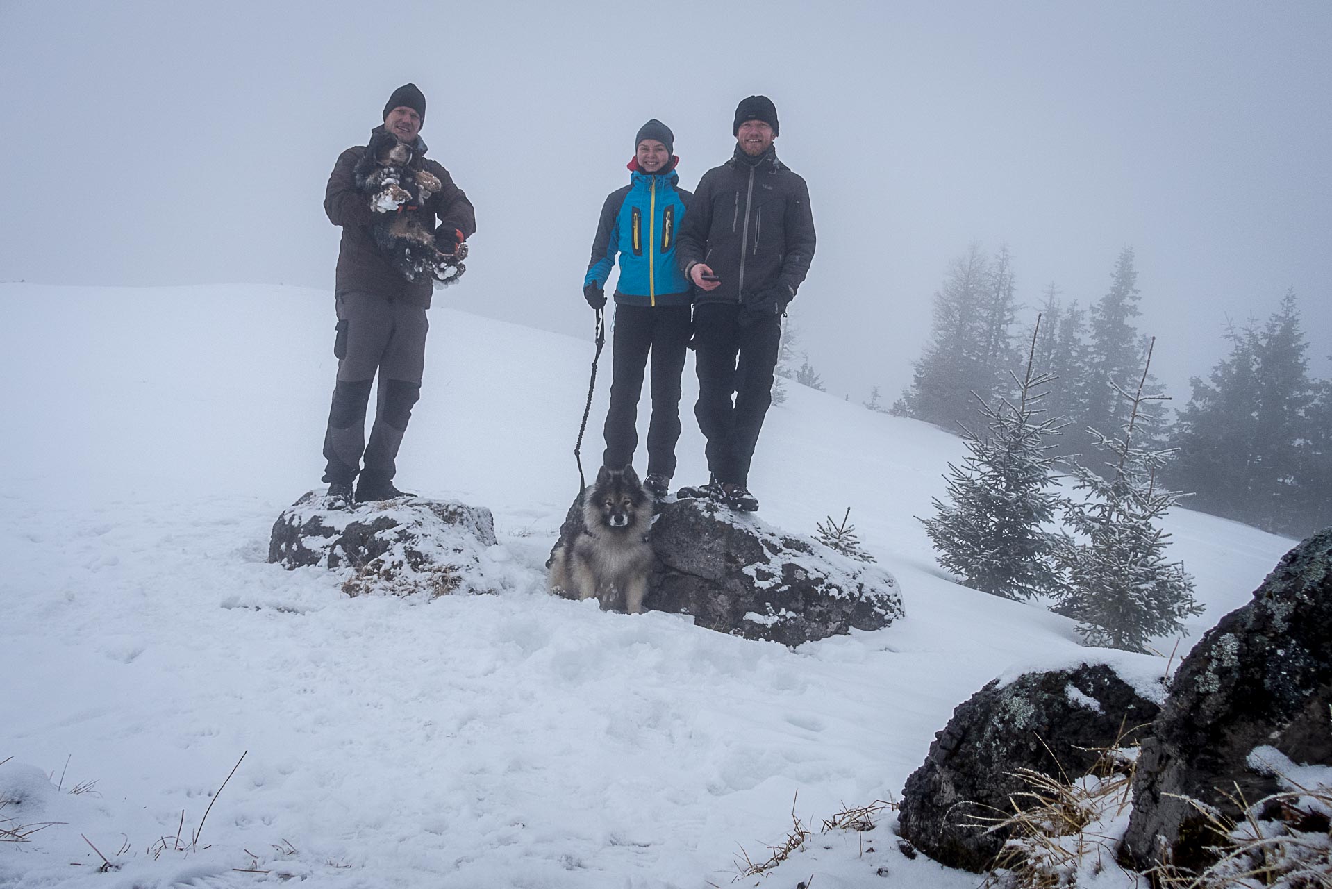 Poludnica zo Závažnej Poruby v zime (Nízke Tatry)