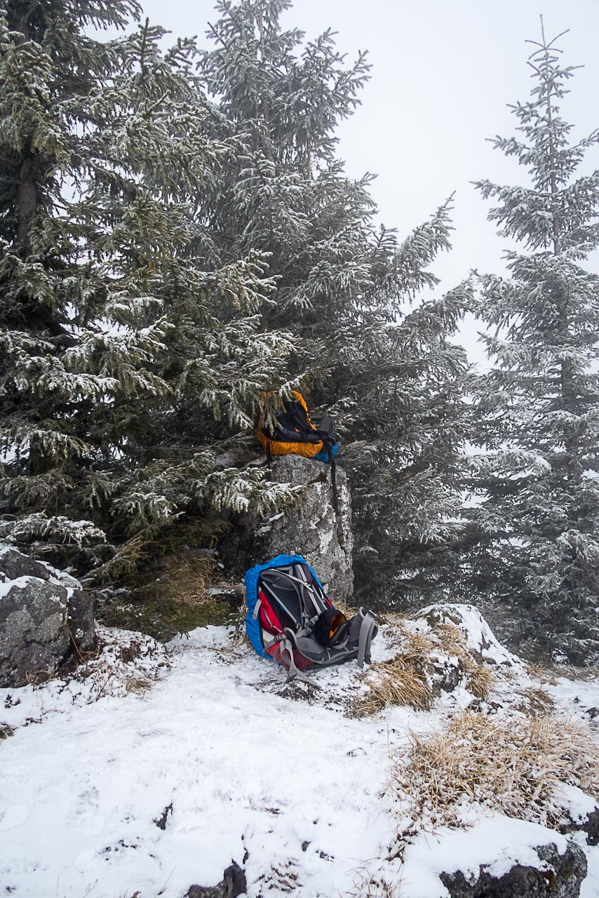 Poludnica zo Závažnej Poruby v zime (Nízke Tatry)